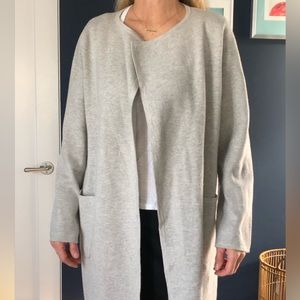 JCrew oversized sweater coat